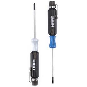 Hhsdac1 Hart 2-piece Pocket Acetate Screwdriver Set 2-1/2 Inch Length Phillips Slotted Clip