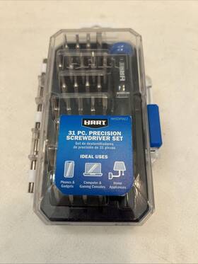Hhsdp002 Hart 31-piece Precision Screwdriver Set See Photo For Contents