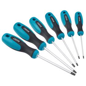 810t Hazet 000896204304 810t/6 Screwdriver Set Torx 6 Piece