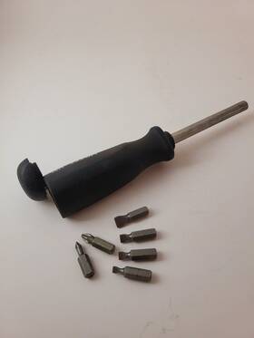 2262 Hazet Bit Tip Holder With 6 Tips Made In Germany