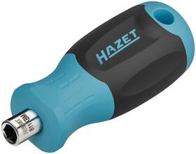 811kbm Hazet Bit Holder 70 Mm Length 1/4 Inch Hex Hollow With Turquoise