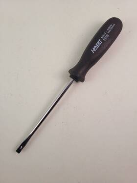 829-3 Hazet Parallel Faced Flat Tip Vintage Screwdriver