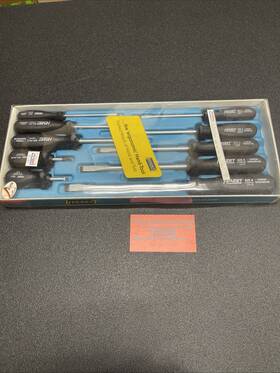 Hazet Hz811/6-pd 812/10k W-germany Nos Vintage Rare Screwdriver Set 10 Piece