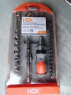 Hdx New 42 Piece Ratchet Screwdriver And Socket Set With Carrying Case 140 940 811187018906
