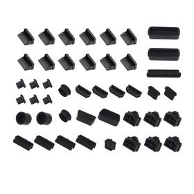 Hfeix 703572409300 Anti Dust Plug Silicone Cap Computer Port Cover Pc Interface Stopper Socket P