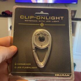 713134 Hillman 038902069962 Bitdriver Keychain With Led Light Slotted And Phillips Bits #713134