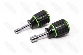 1839057 Hilmor 1-1/2 Inch Shaft Magnetic Stubby Nut-driver Set - 1/4 And 5/16