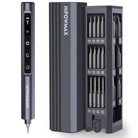 Hipowmax 707457227058 Mini Electric Screwdriver Set 49-in-1 Precision Cordles