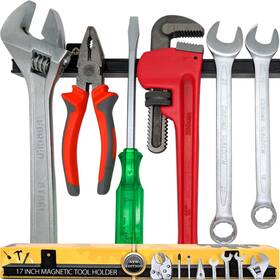Hmmagnets 060617400100 17 Inch Heavy-duty Magnetic Tool Holder Upgraded Version - Extremely Powerful M