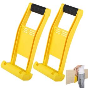 Homaisson 752870926682 2 Pcs Plasterboard Carriers Plastic Drywall Carrying Handles Panel Carrier
