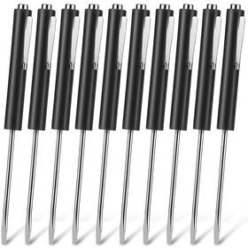 B09cq1cshx Honoson 10-piece Magnetic Pocket Screwdriver Set - Mini Slotted With Clips