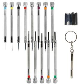 Zc202303082042 Hordion 13pcs Micro Precision Screwdriver Set Jewelers Watch Screwd