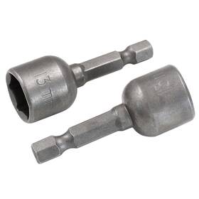 Zc202406112968 Hordion 2 Pcs 13mm Hex Nut Driver Bits 1/4 Inch Shank Quick-change Power