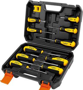 94360 Horusdy 11-piece Magnetic Screwdriver Set With Case 5 Phillips And Flat Head Ti