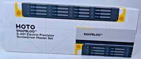 S-a01 Hoto Snapbloq Precision Electric Screwdriver Kit 56 Bits Led Torque - Nib