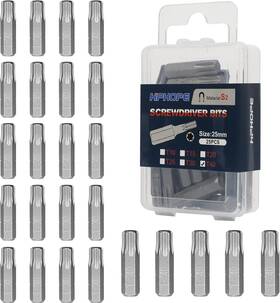 Hp210035 Hphope T40 Screwdriver Bit Set Torx Bits 1/4 Inch Hexagon Length 1 25pcs