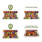 Hs1 Halloween Party Games Crafts Stamps Full Piece Variety 646498997325