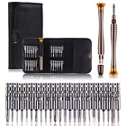 Ht-screwdriver-25in1 Maxmoral In Precision Screwdrivers Set With Leather Case 696573872313