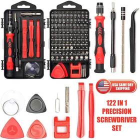 Hh-sca112 Huhou 122 Pcs Precision Screwdriver Set Electronics Magnetic Repair Iphone Pc Tool Kit