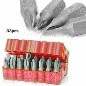 Hukyu 550731340895 Multi-function Head Screwdriver Bit Set 33 Pcs Tamper-proof Security Tool Tr5