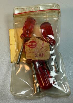 45044 Hunter #45044 Vintage Tools Mini 2 Inch Nut Driver 5 Piece Set Santa Fe Springs Ca