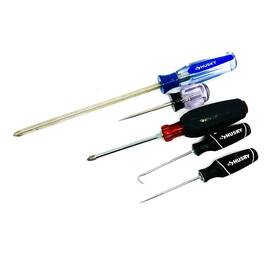 1000014626 Husky 5 Pcs Hex Hooked Assorted Screwdriver Set Made In Usa