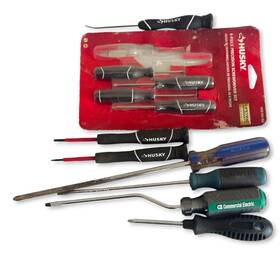 1000024252 Husky Anvil Commercial Electric Precision And Mixed Screwdriver Set 11 Pcs