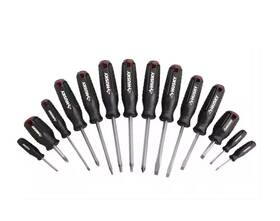 1009484403 Husky Huskey Screwdriver Set With Magnetic Tip 14-piece . New In Packaging