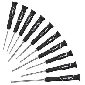 202300100 Husky Precision Screwdriver Set 10-piece 202300100 Husky Precision Screwdriver Set 10-piece