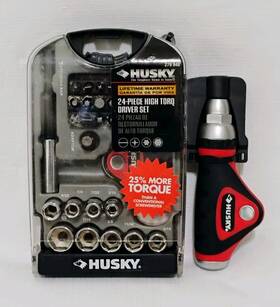 279-940 Husky 24-piece High Torq Driver Set 279 940-new