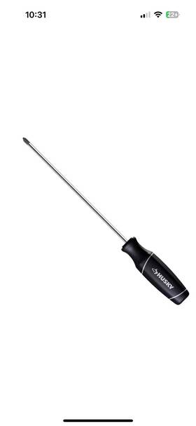 Husky 445000365385 # 2 X 8 Inch Phillips Screwdriver Husky 445000365385 # 2 X 8 Inch Phillips Screwdriver