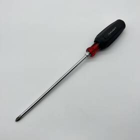 544-602 Husky Tools #2 Phillips Screwdriver 8 Inch Long Shaft Soft Grip 544-62 Made In Usa