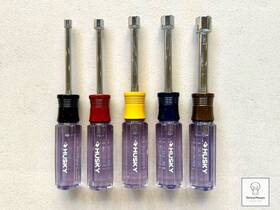 Husky 716609411333 Lot Of 5 Sae Nut Drivers 3/16 1/4 5/16 3/8 7/16