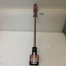 H38x12fhsd Husky Slotted Screwdriver 3/8 Tip 12in Blade Alloy Steel Square Shaft Hand Tool