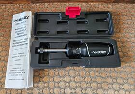 H4dtrqc Husky 1/4 Inch Hex Torque Screw Driver With Harf Case