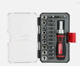 Hyper Tough 820909820079 30-piece Screwdriver And Bit Set W Case Magnetic Holder Socket Durable
