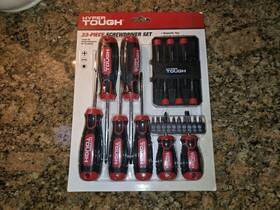Ht200102 Hyper Tough 23 Piece Screwdriver Set