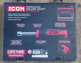 Ndsm-7 Icon Nd7m-7 Professional Hollow Shaft Nut Drivers 7-piece Metric