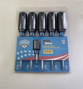 35-741 Ideal 6-piece National Championship Limited Edition Screw Driver Set