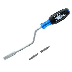 35-723 Ideal 783250816736 2-in-1 Quick Rotating Screwdriver Inch Brand New