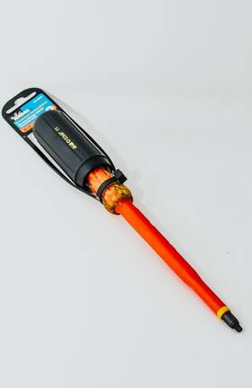 35-9695 Ideal Industries Square Insulated Screwdriver 3 Inch X 6 Size