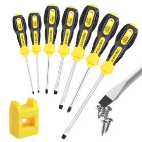 Lsd12 Iebuobo Magnetic Screwdriver Set 7 Pcs 3 Phillips And 4 Flat Head Precision Screwdri