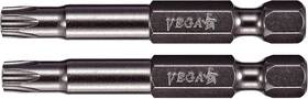 150tt40a-2a Industries T40 Torx Security Bits. Professional Grade Inch Hex Shank T-40 S2 Steel 2