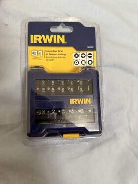 1866988 Irwin 31pc Fastener Drive Bit Set