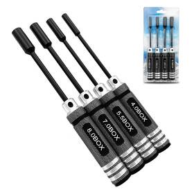 Ismosm 774827026313 4pcs Nut Driver Set Rc Tool Hex For Vehicle Helicopters Fpv