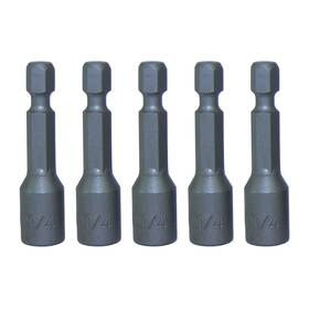 Jake Sales 840129210023 1/4-inch Magnetic Hex Head Driver Bit With Quick Change Shank - Used For Installing