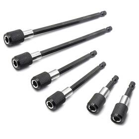 Jm0033-1 Jamiikury 6 Piece 1/4 Inch Hex Shank Quick Change Bit Extension Release Extens