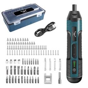 04242300874 Jenabom Electric Cordless Screwdriver 3.6v With 105pcs Accessories Rech