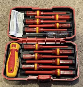 Jiangsu Sainty Sumex Tools Co Ltd 313025591577 Hurricane 1000v Insulated Electrician Screwdriver Set Model 561 Premium