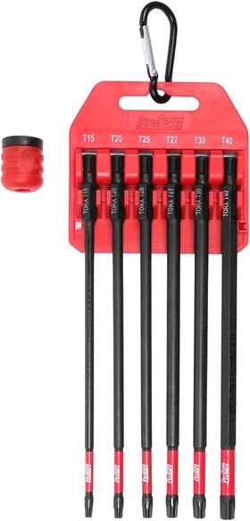 Jin Xing Cang Zhou Co. Ltd 445039812898 Protorq Torx Plus Ipr 5-point Tamper-proof Security Bits 7-ipr 4